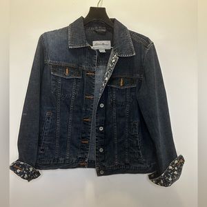 Eddie Bauer Dark Wash Jean Jacket
